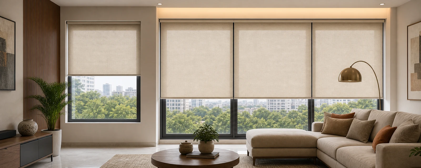 Window Blinds in Ahmedabad | Roller, Vertical & Zebra Blinds Dealer Gujarat image