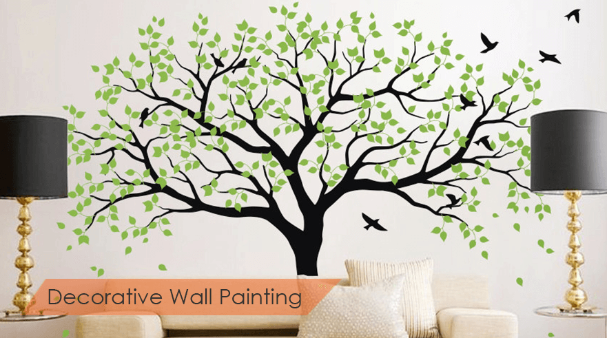 Decorative Wall Painting Dealer in Ahmedabad